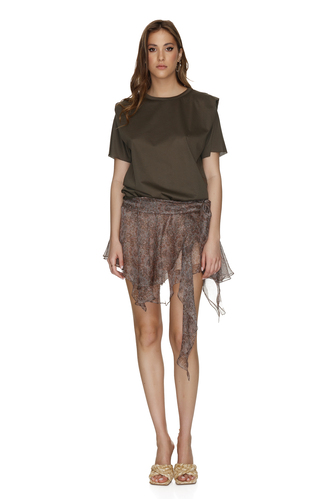 Kaki Cotton Top - PNK Casual