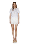 White Crocheted Lace Skirt