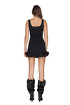 Black Mini Dress With Zipper