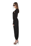 Black Pants With Pockets Detail and Elasticated Waistband